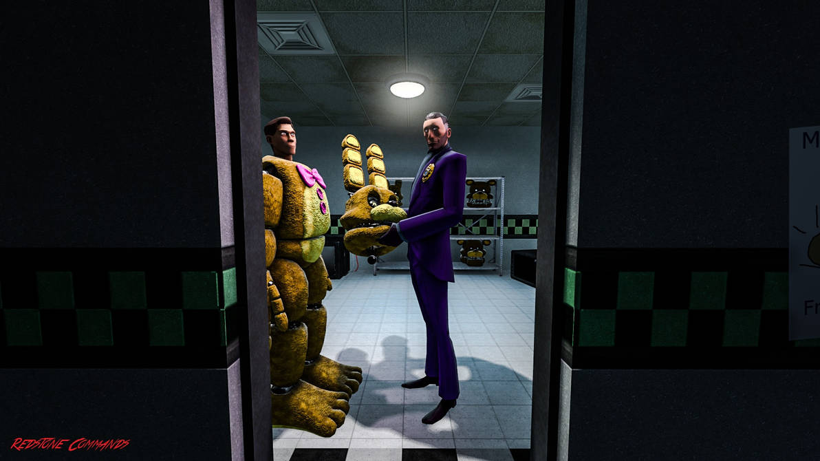 Purple Guy Easter Egg FNAF4 Mini Game by on DeviantArt