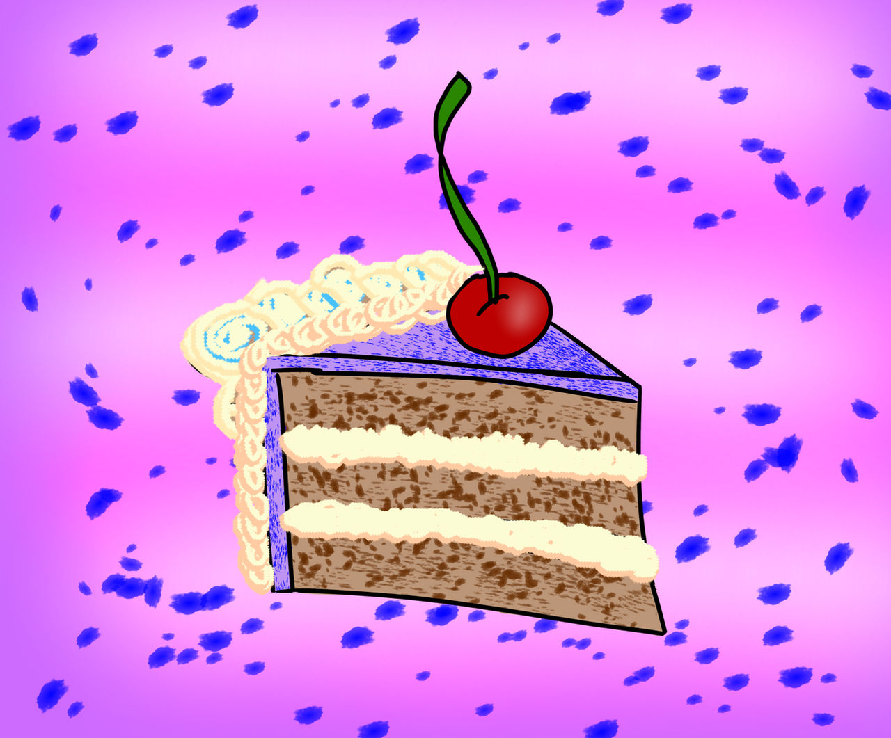 Magic Cake Deviantart Cake by TsukikoNikushimi on DeviantArt