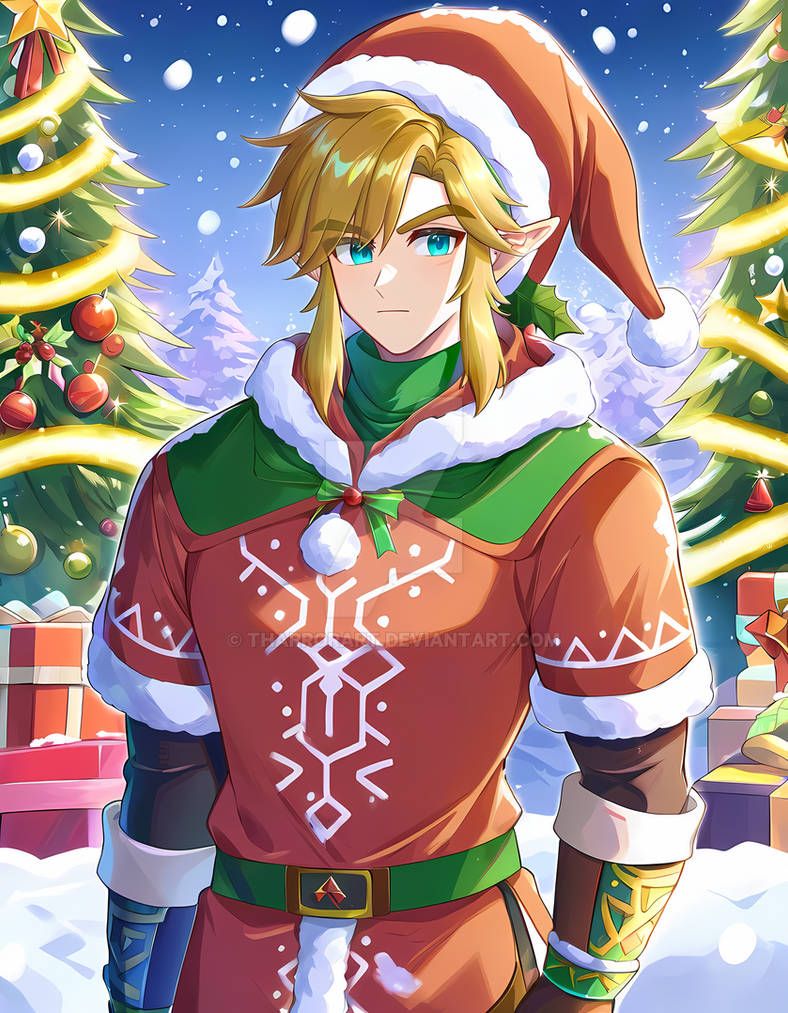 Merry Christmas Link by TharrorArt on DeviantArt