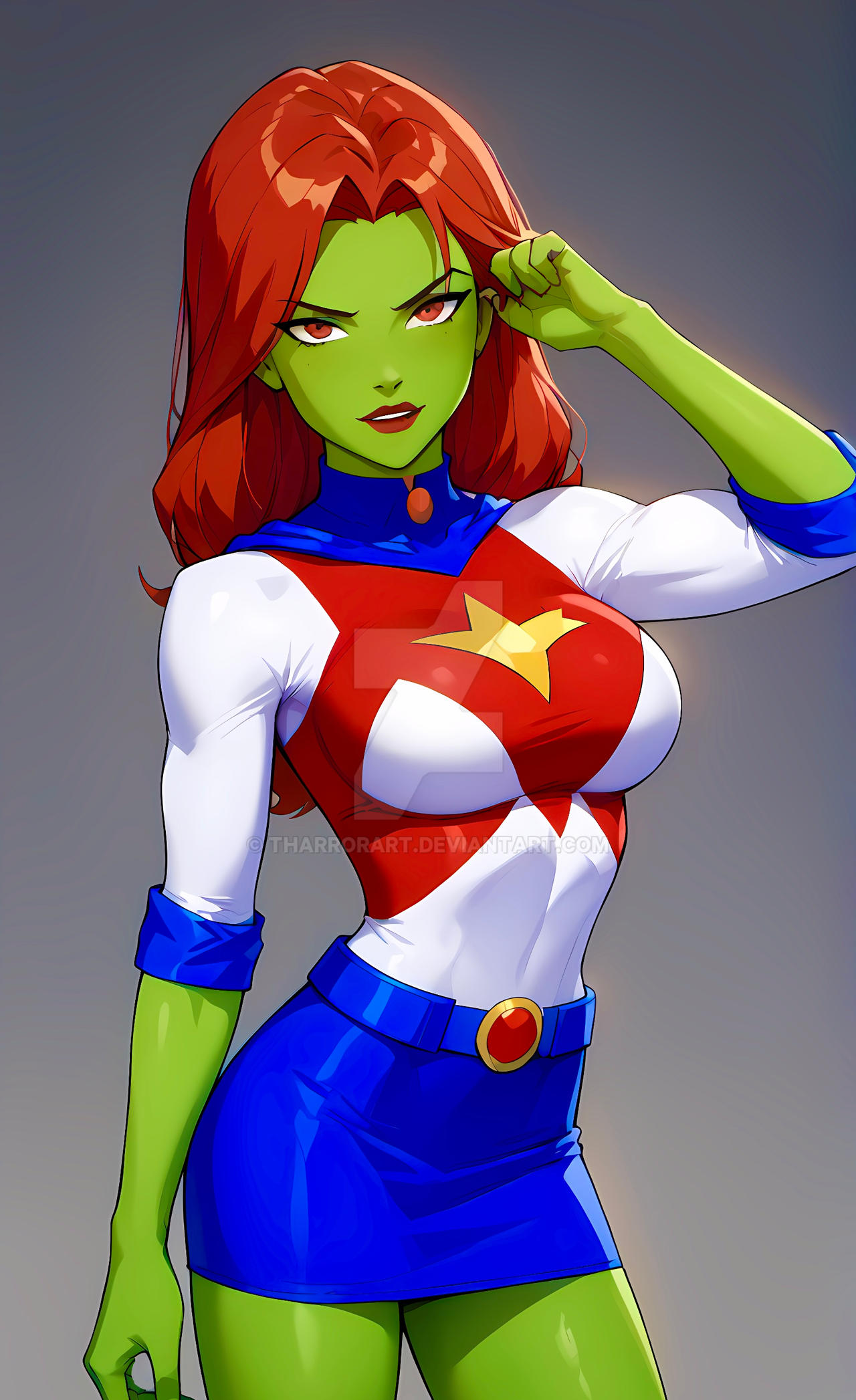 Miss Martian by TharrorArt on DeviantArt