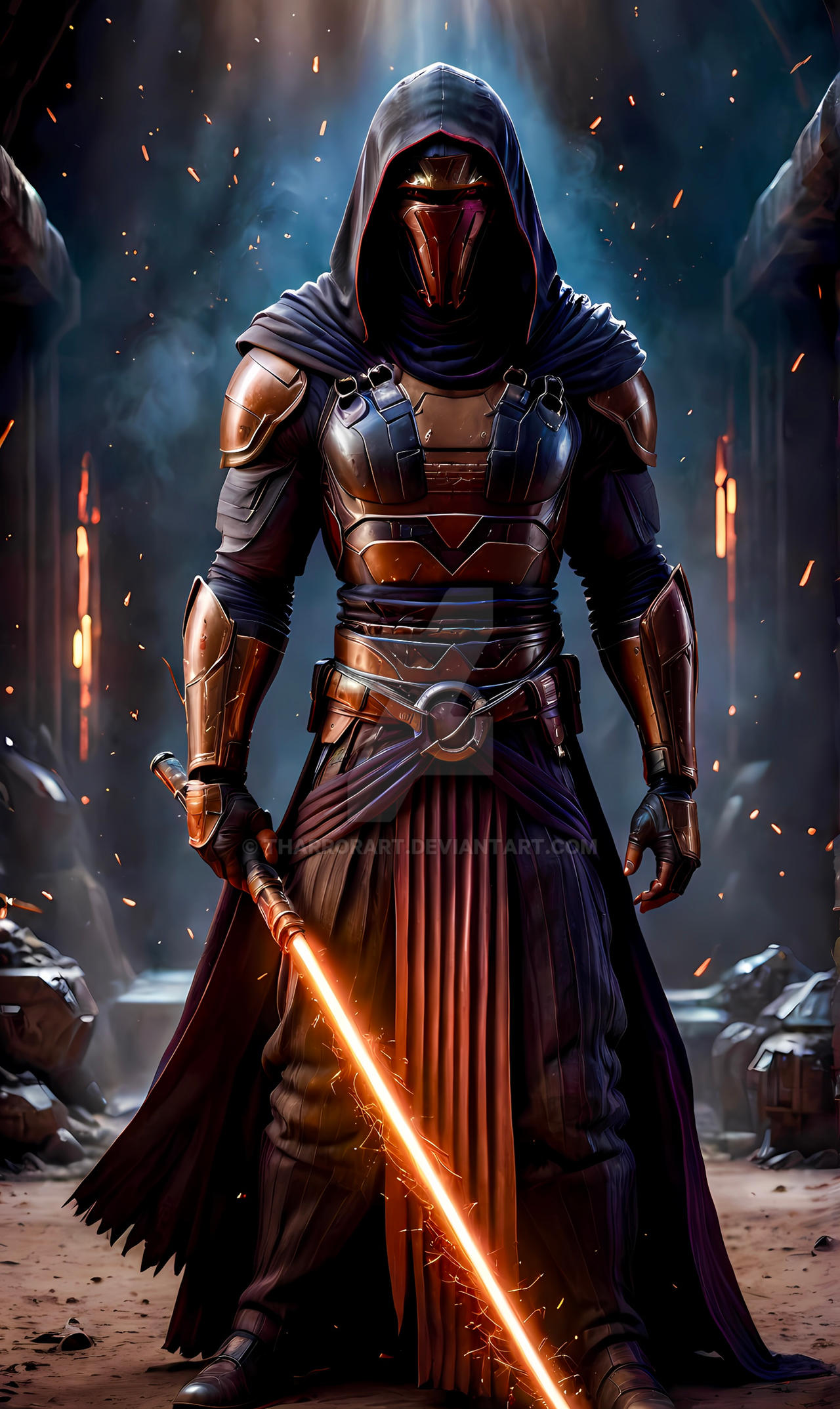 Darth Ravon Darth Revan by TharrorArt on DeviantArt