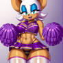 Commission Art: Rouge Cheerleader