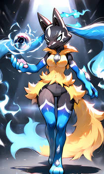 Mega Female Lucario