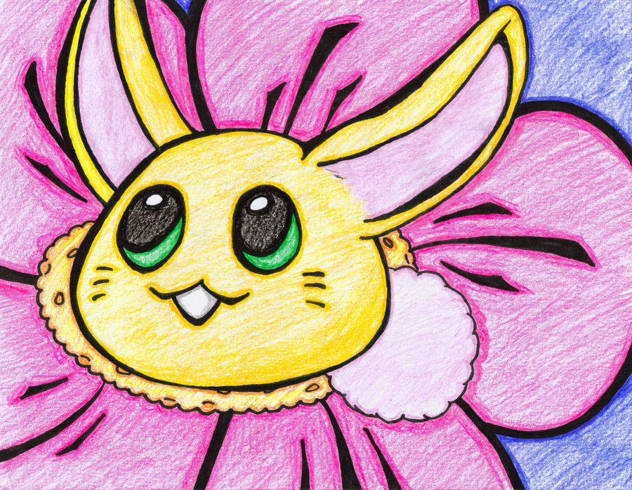 Rabite Coloring Page by ThuhJesheekuh on DeviantArt