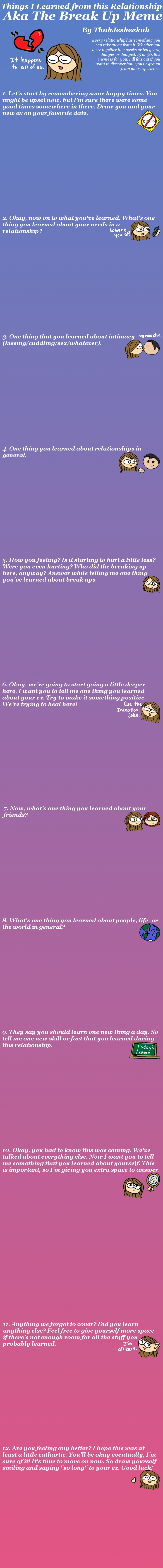 The Break Up Meme Blank By Thuhjesheekuh On Deviantart The Break Up Meme Blank By Thuhjesheekuh On Deviantart