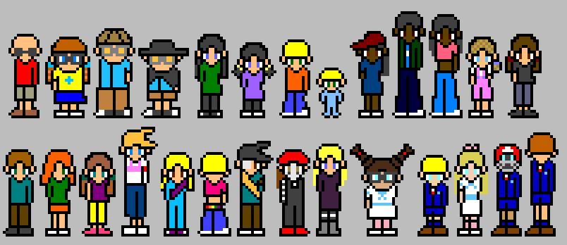 Kids Next Door sprites