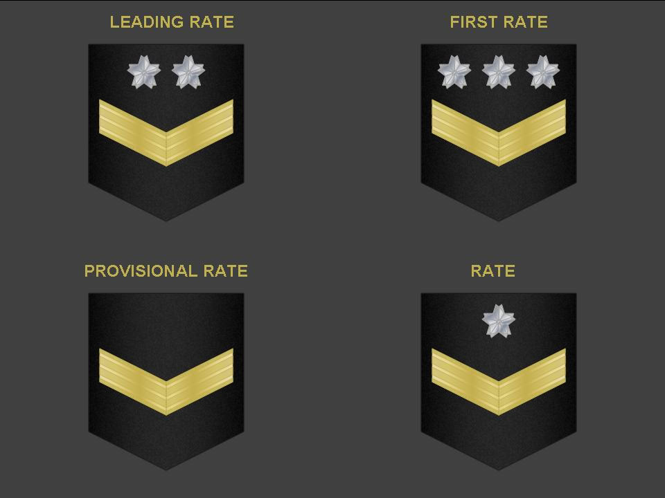 Rate/rank 2 - Enlisted - Rates Rank Insignias by Erebiel on DeviantArt