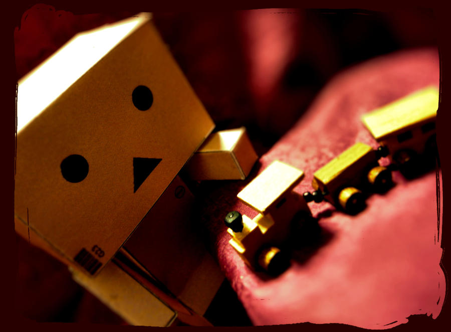 Danbo's favourite toy