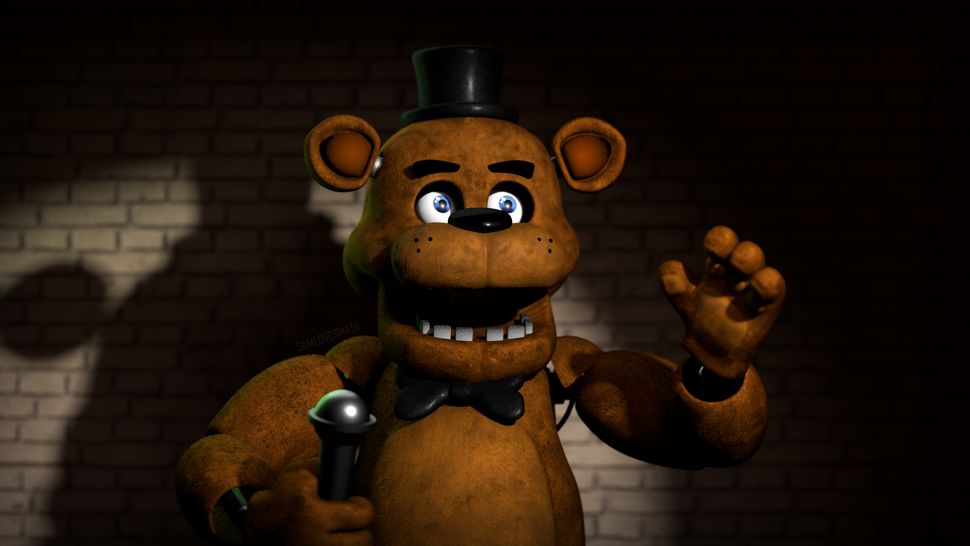 C4D) FNaF 1 Trailer Remake 