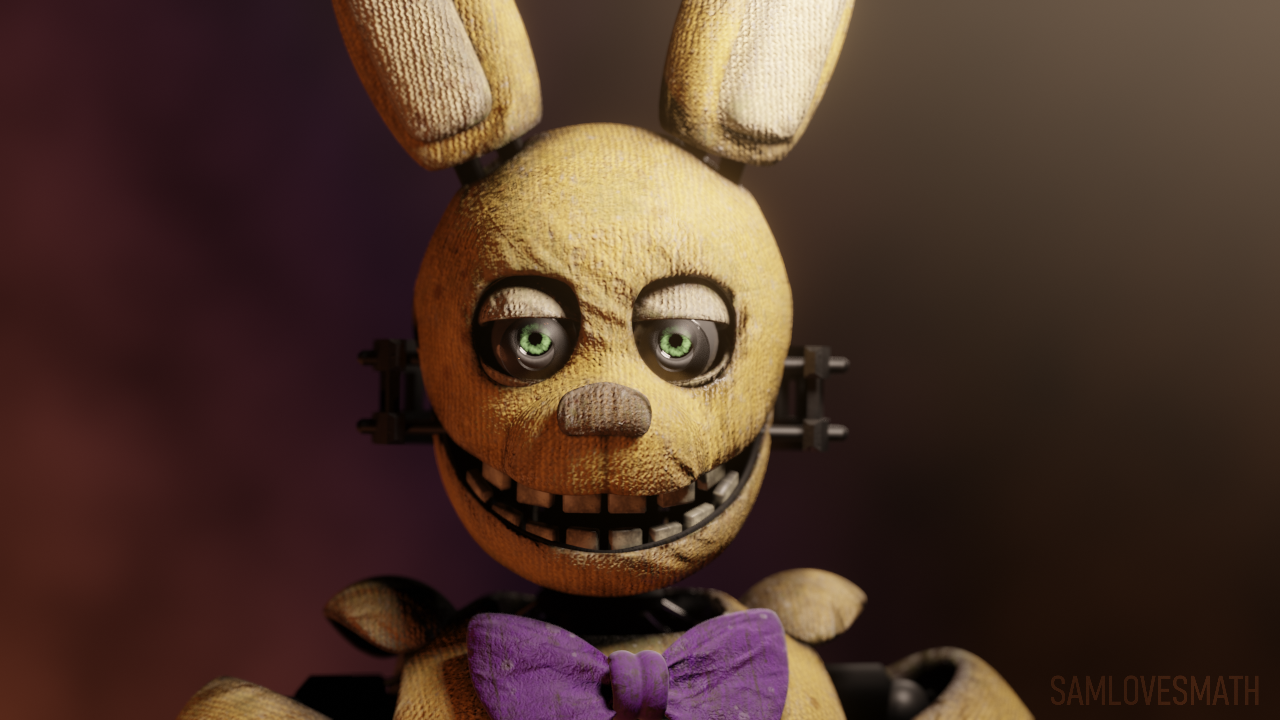 Springbonnie Performance Springbonnie Poster Test by samlovezmath on DeviantArt