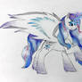 Twilight/Rarity fusion ''Diamond Spark''