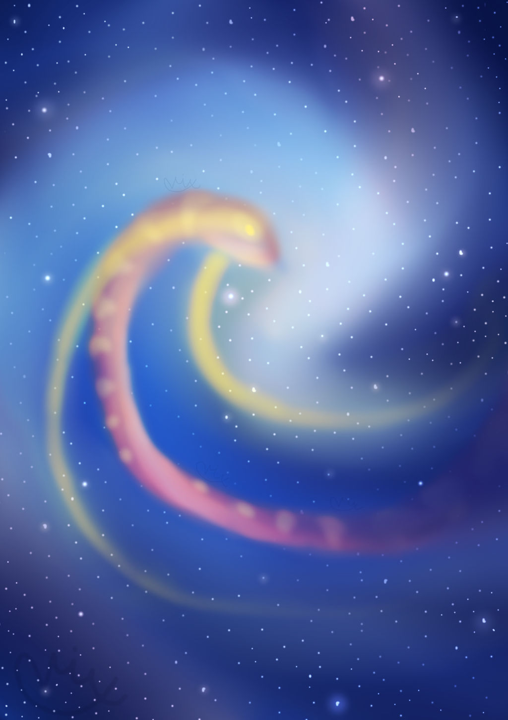 Space snake by Wixi2000 on DeviantArt