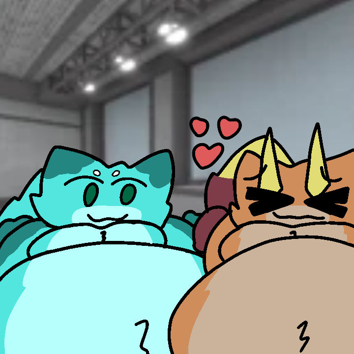Fatuwu Feizao and Fashui being chubby uwu by Sam123445666 on DeviantArt