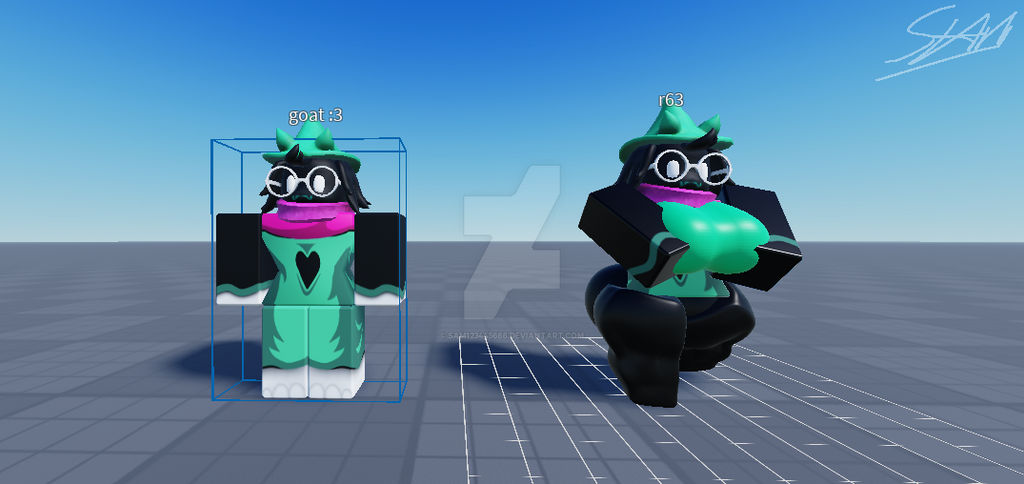 R63 ralsei by Sam123445666 on DeviantArt