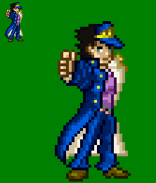 Jus Deviantart Jotaro Kujo JUS Sprite by Martix720 on DeviantArt
