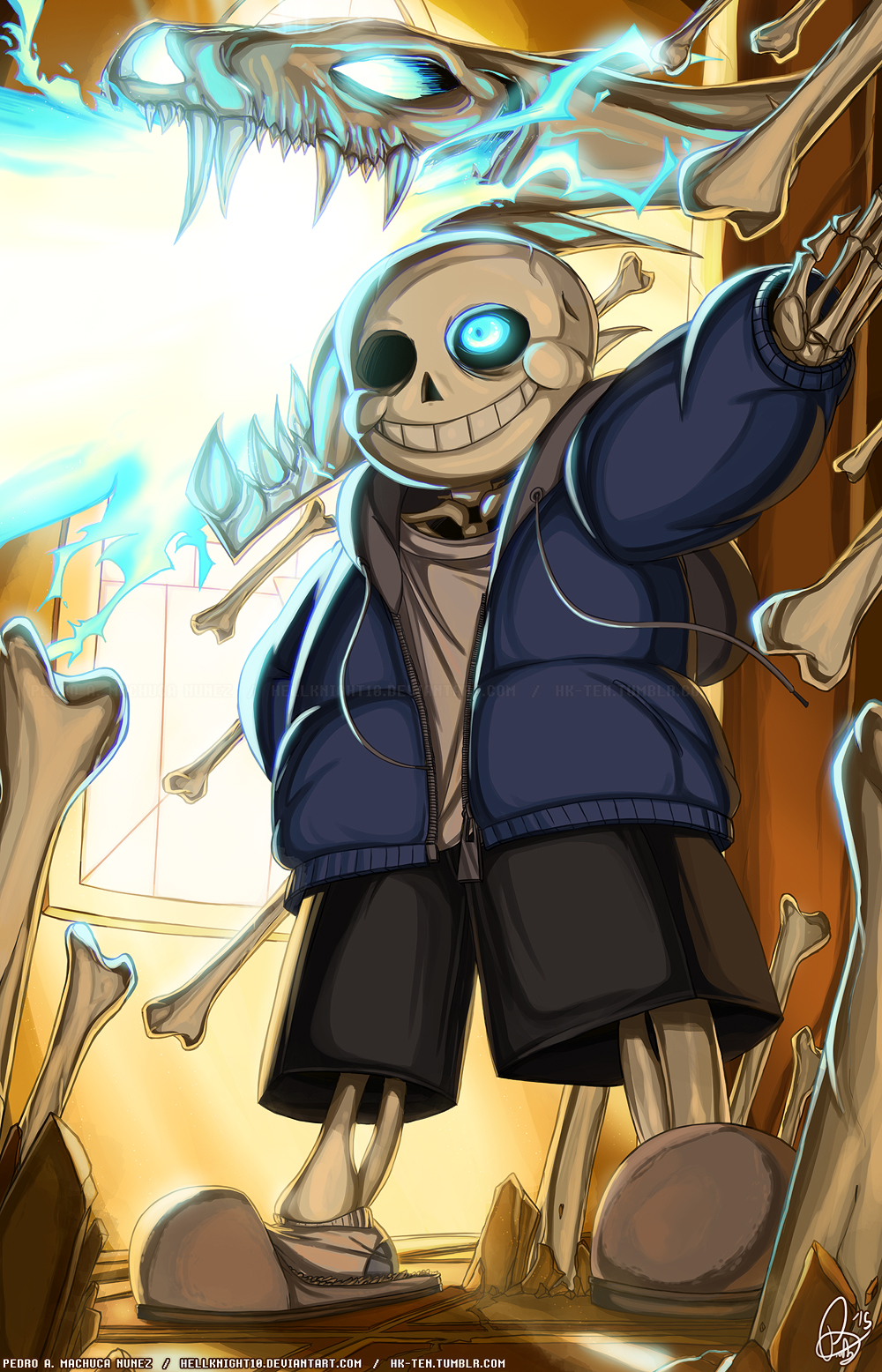 Fan Art: Epic Sans by SoraNanariWolf on DeviantArt