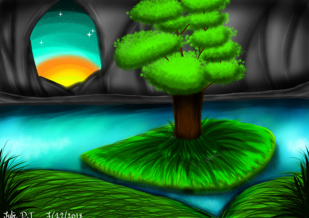 Digital painting / Nature by Julie15d on DeviantArt