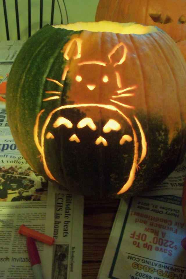 Totoro Pumpkin By CLL1305 On DeviantArt