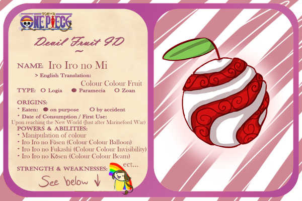 Iro Iro no Mi - Devil Fruit Profile