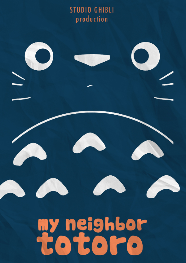 My Neighbor Totoro Poster Artwork By Omer Aldemir By Omeraldemir On Deviantart My Neighbor Totoro Poster Artwork By Omer Aldemir By Omeraldemir On Deviantart