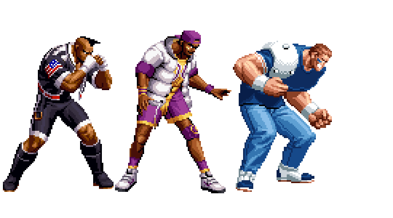 kof all stars usa sport team by ninjaluis122 on DeviantArt