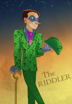 Riddler sly look