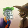 Joker And Scare Crow Smile Contest