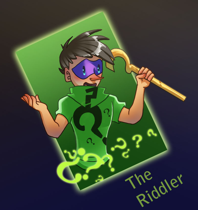 Riddler new design by pink-ninja on DeviantArt