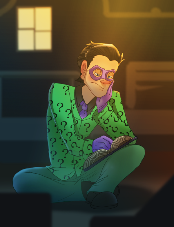 Riddler Reading