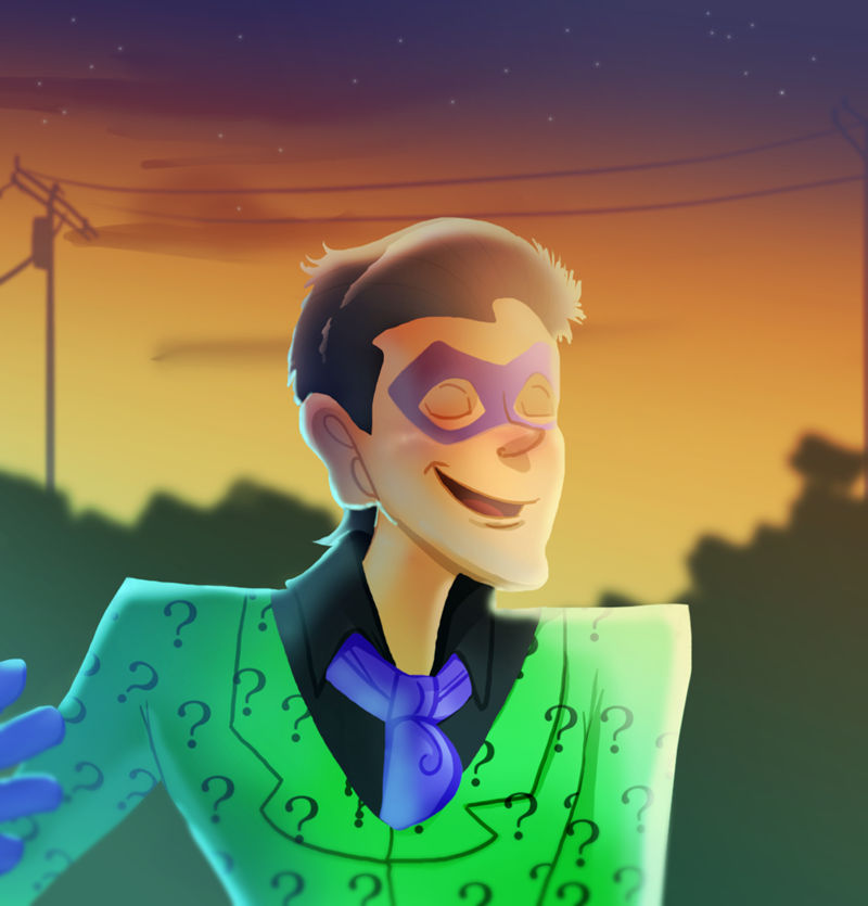 Nerdy Riddler Riddle This Riddler by pink-ninja on DeviantArt