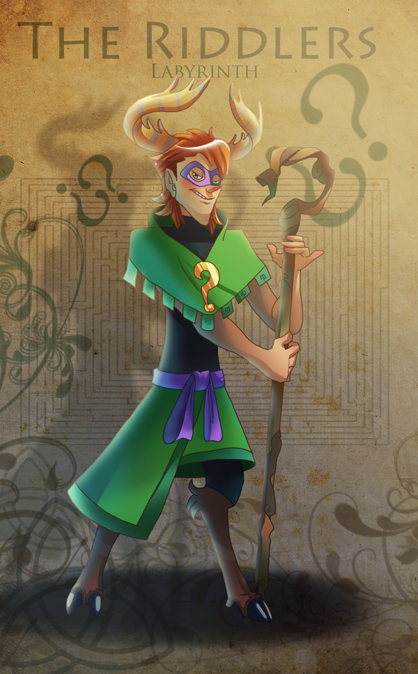 Riddlers labyrinth by pink-ninja on DeviantArt