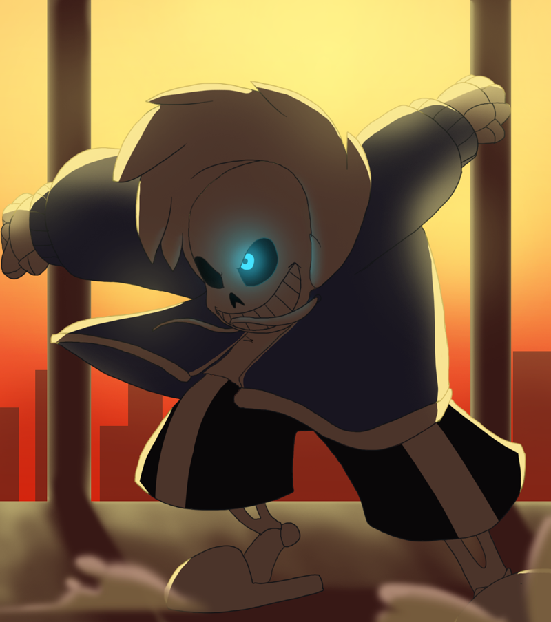 Sans Battle by ShishaO3Odebuska on DeviantArt