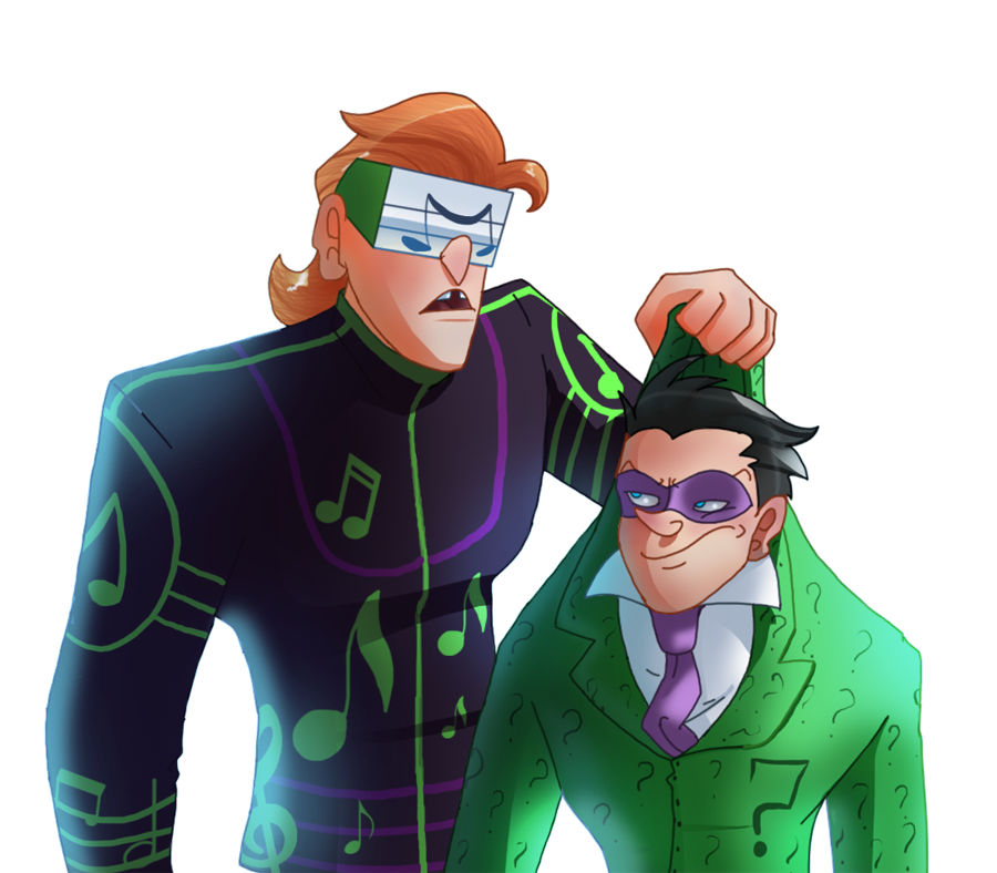 Riddler and Music Meister Discussion by pink-ninja on DeviantArt