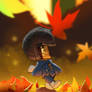 LBP3_walk in the fall time