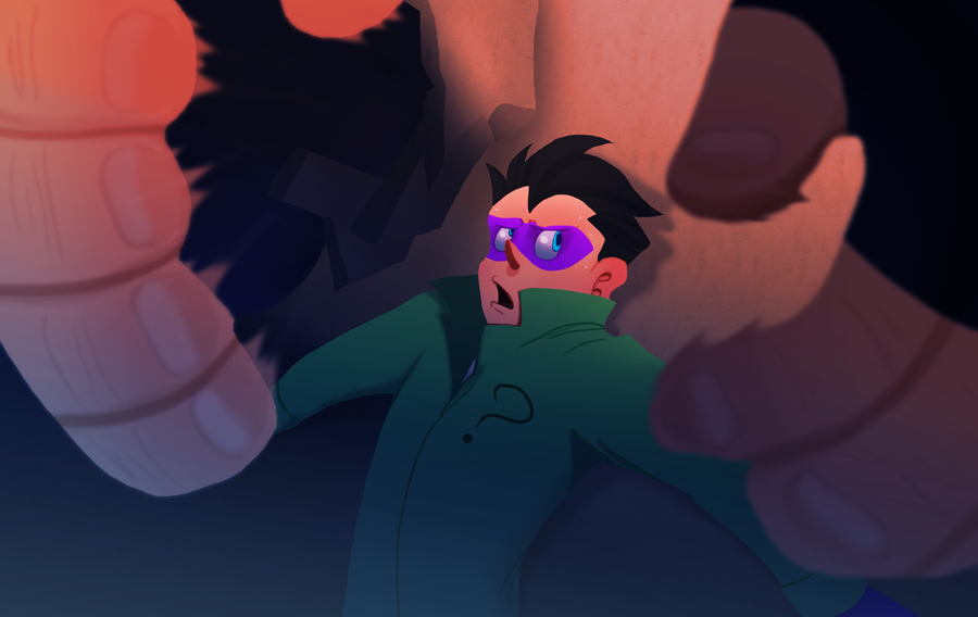 The Pink Riddler riddler does not want to deal by pink-ninja on DeviantArt