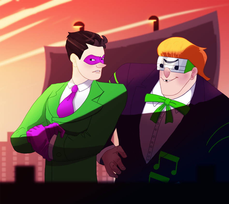 The Pink Riddler The Riddle Song by pink-ninja on DeviantArt