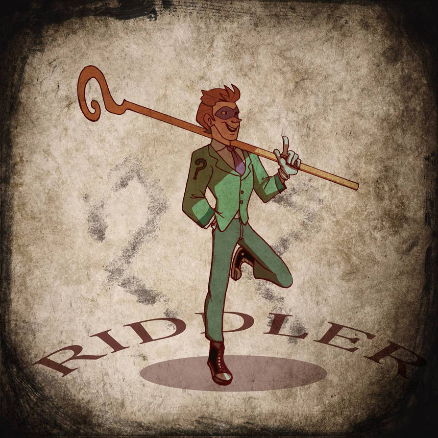 riddler knows by pink-ninja on DeviantArt