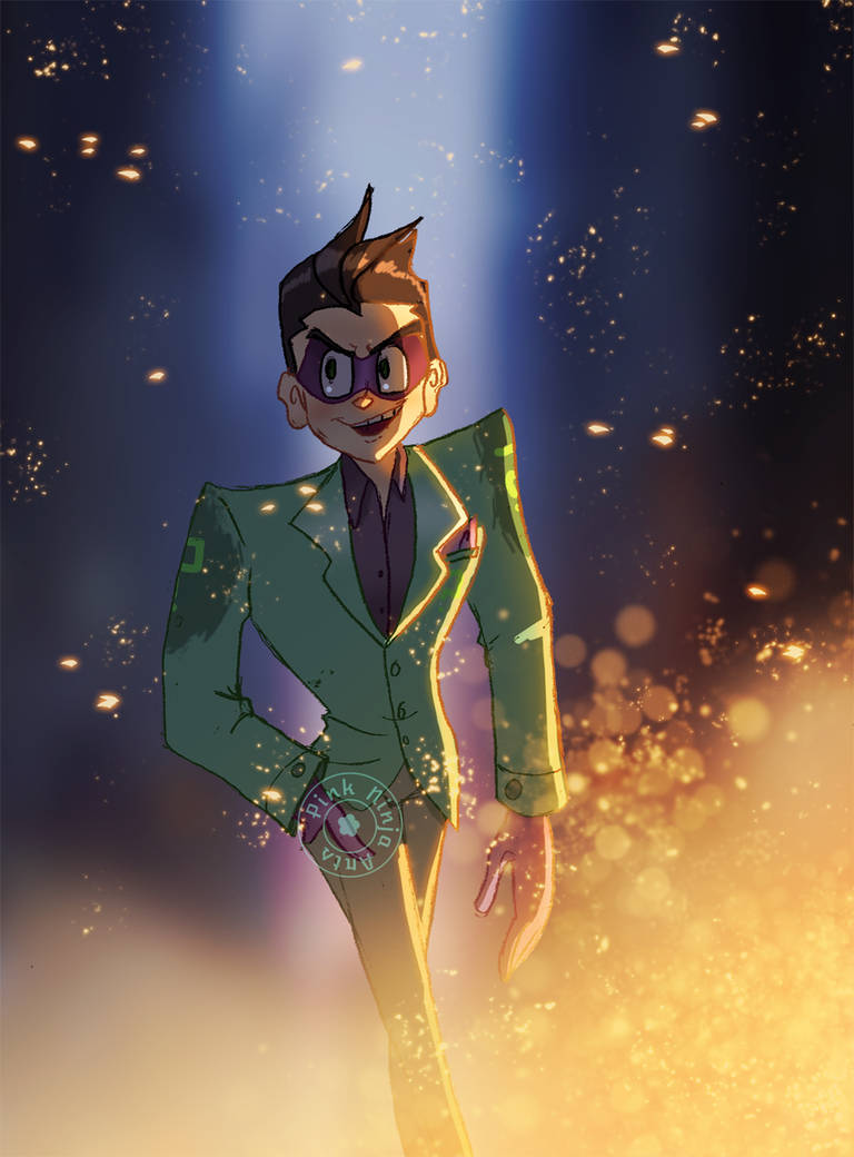 Riddler Walk by pink-ninja on DeviantArt