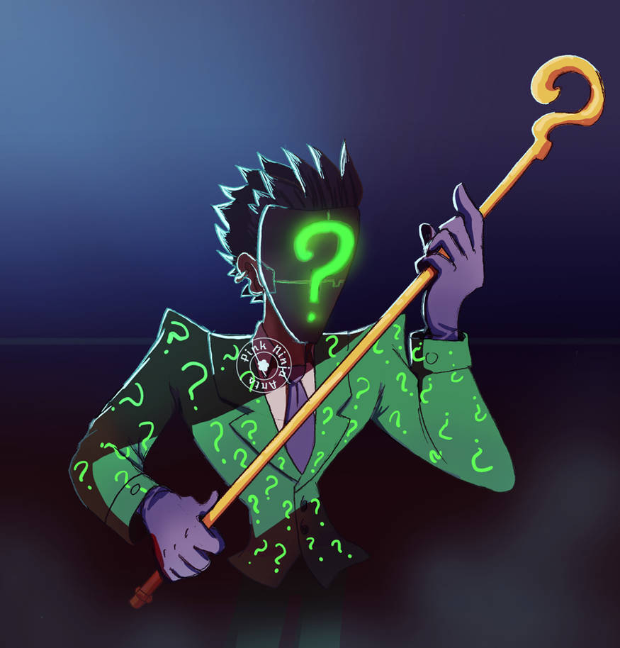 Riddler waits your turn by pink-ninja on DeviantArt