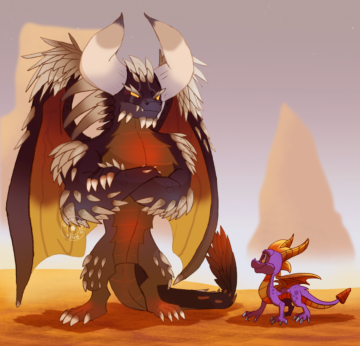 Spike and Glaurung Petventure : r/DungeonsAndDragons