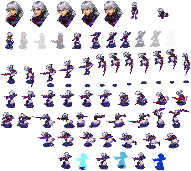 Riku GBA poses and moves by riku-club on DeviantArt