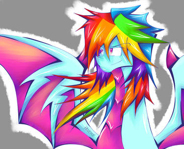 My Little Dragon: Rainbow Dash