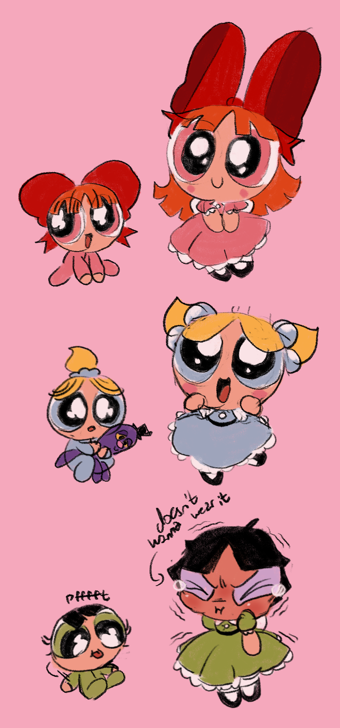 Acrobattack the Littlepuff Girls by acrobattack on DeviantArt