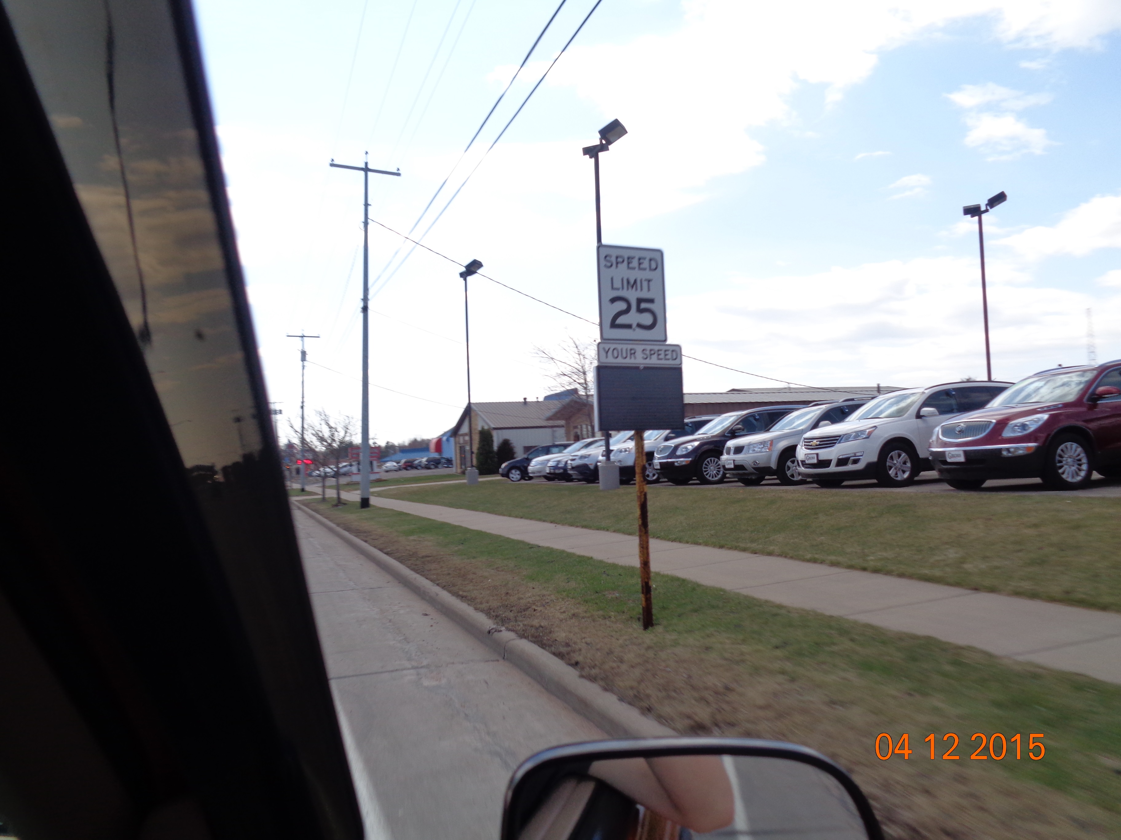 [US] Speed Monitoring Sign