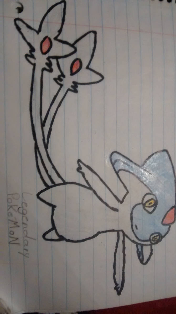 Azelf from Pokemon by Bill-Cipher-Fan on DeviantArt