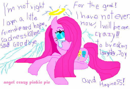 angel crazy pinkie pie