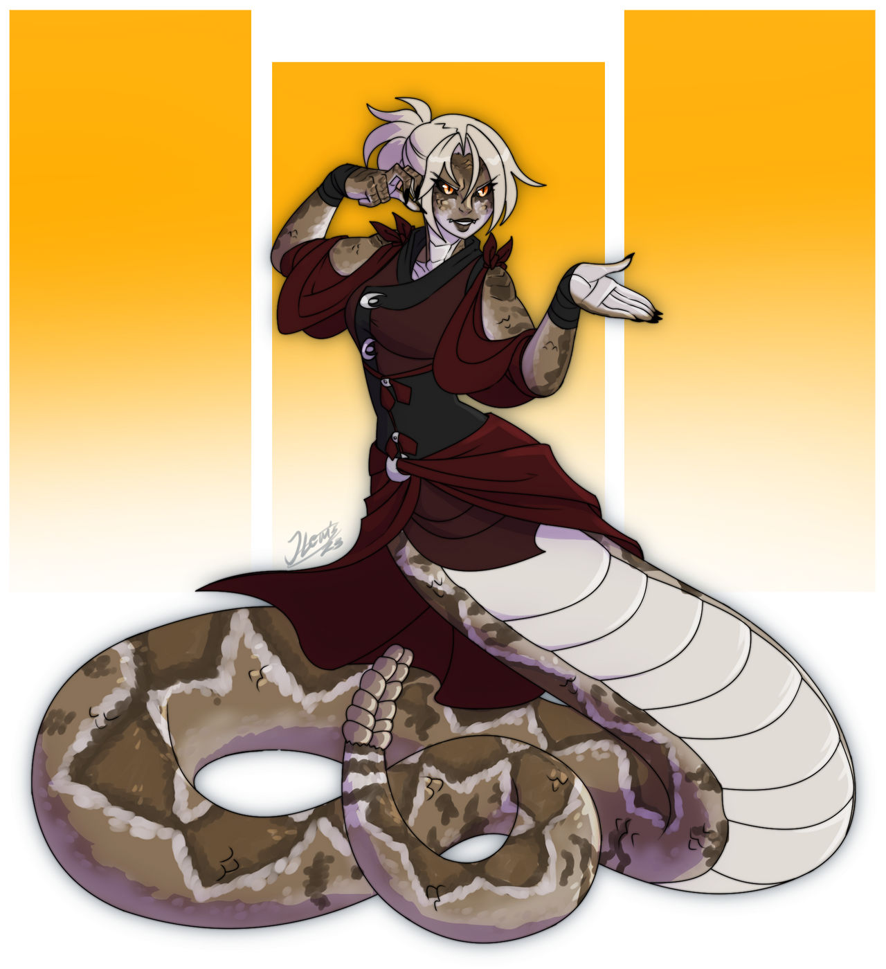 Commission Naga Monk By JRLewisArt On DeviantArt commission-naga-monk-by-jrlewisart-on-deviantart