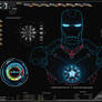 Shield-IronMan-Jarvis Rainmeter Theme (Screenshot)