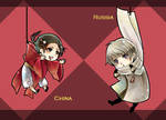 APH: Russia China charms by kagami222