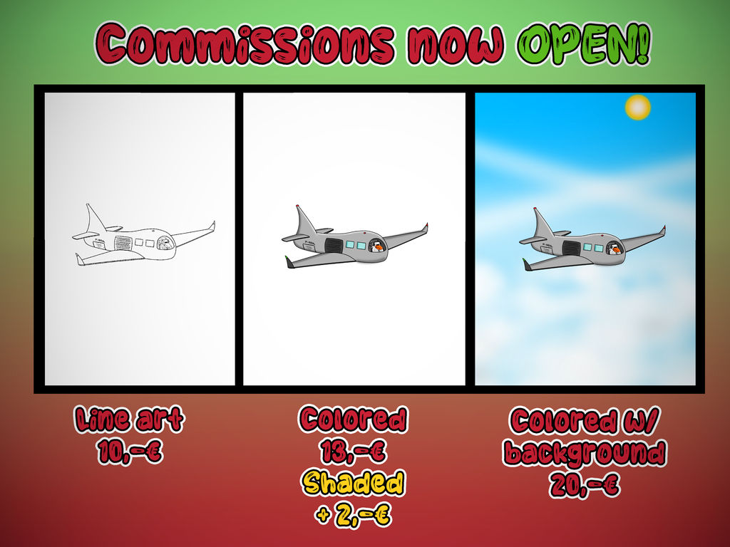 De Commissions Process Commissions! RULES IN DESC. by NickDoesArts on DeviantArt